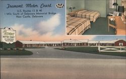 Fremont Motor Court Postcard