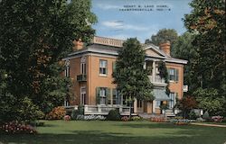 Henry S. Lane Home Postcard