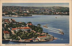 Admiralty House Postcard