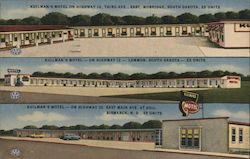 Kulman's Motel Postcard