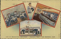 Joe Di Maggio's, Restaurant - Fisherman's Warf - San Francisco Postcard