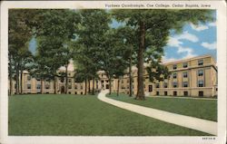 Vorhees Quadrangle, Coe College Postcard