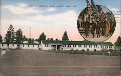 Station Hospital, Camp Shelby, Miss. Mississippi Postcard Postcard Postcard