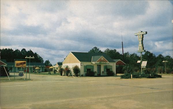 Barnesville Court Georgia Postcard