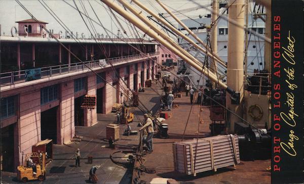 The Port of Los Angeles California