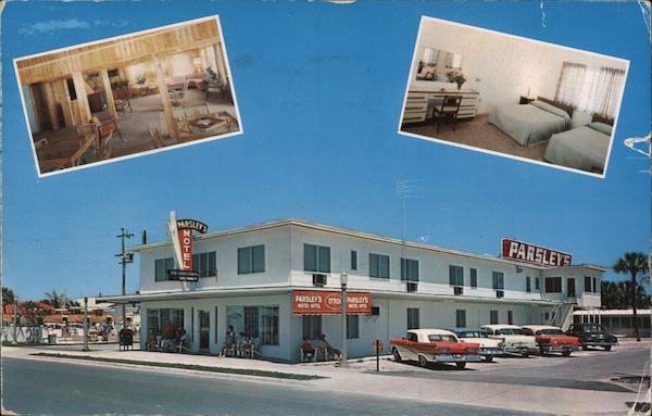 Parsley's Beach Motel St. Petersburg Florida Harold C Ingall
