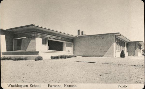 Washington School Parsons Kansas