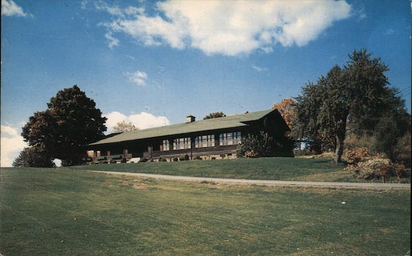 Club House at Orange County Country Club Middletown, NY Postcard