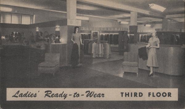 Dunlap's Stockton Drygoods - Ladies' Ready to Wear Third Floor California