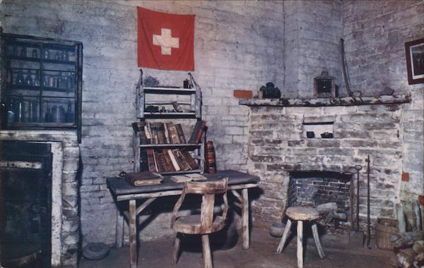 Office of John A. Sutter - Swiss founder of New Helvetia Sacramento California