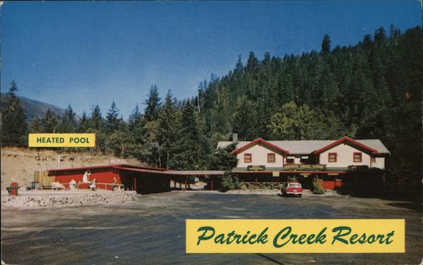 Patrick Creek Resort on Redwood Highway Gasquet California