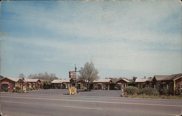 Log Cabin Motel Crescent City California