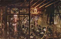 Main Dining Room at Clifton’s Pacific Seas Postcard