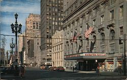 The Shearaton Cadillac Hotel Postcard