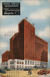 The Sherman Restaurant Postcard