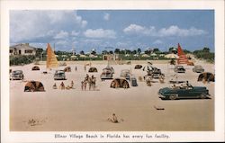 Ellinor Village Beach Ormond Beach, FL Postcard Postcard Postcard