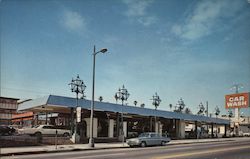 Western & Fourth Car Wash Postcard