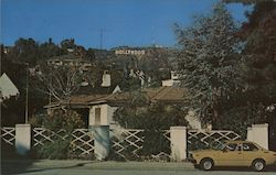 The Famous Hollywood Sign Postcard