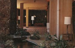 Hawaiian Village Hotel Reading Room Postcard