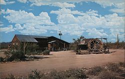 Mining Camp Restaurant Postcard