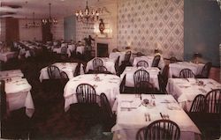 Harding's Colonial Room Postcard