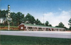Alex-City Motel Postcard