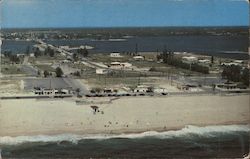 Riviera Municipal Beach Postcard