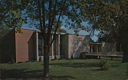 Baker University Library Postcard