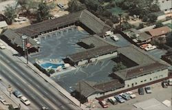 Towne House Motel Stockton, CA Leroy Binns Postcard Postcard Postcard
