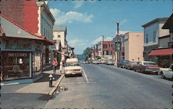 Main Street Bar Harbor, ME Fred Bush Postcard Postcard Postcard