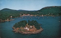 Curtis Island Light Postcard