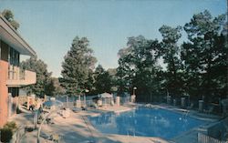 Lodge Pool at Village Inn Postcard