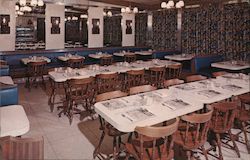 Interior View of the Key City Diner Phillipsburg, NJ Postcard Postcard Postcard