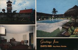 Days Inn Motel Key West, FL Postcard Postcard Postcard