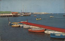 View of Harbor Postcard