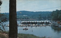 Boat Dock at Rough River State Park Postcard