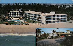 Sun Castle Club and Motor Hotel Pompano Beach, FL Postcard Postcard Postcard