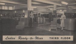 Dunlap's Stockton Drygoods - Ladies' Ready to Wear Third Floor Postcard