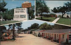 Johnson's Motel Court Postcard