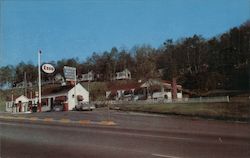 Race's Motor Court Wiscasset, ME Postcard Postcard Postcard