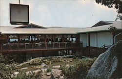 The Motel and Restaurant on the Mountain Postcard