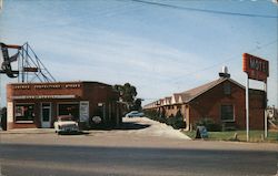 Mt. Lomond Motel & Coffee Shop Postcard