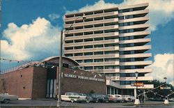 Seaway Towers Motor Hotel Postcard