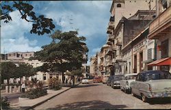 Old San Francisco Street San Juan, PR Puerto Rico Postcard Postcard Postcard