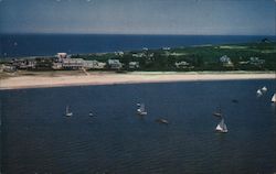 Wauwinet House and Cottages Nantucket, MA Postcard Postcard Postcard