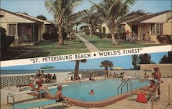 The Alden Motel and Apartments St. Petersburg, FL Postcard Postcard Postcard