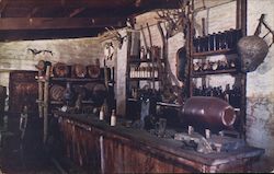 Peter Slater's Saloon, Sutter's Fort Historical Museum Postcard