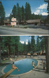 Tahoe Hacienda Motel South Lake Tahoe, CA Postcard Postcard Postcard