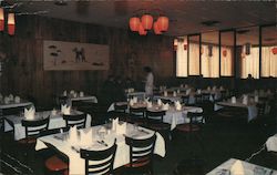 Purple Lantern Restaurant Postcard