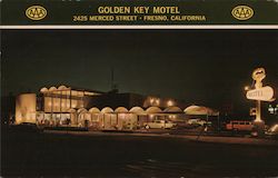 Golden Key Motel Postcard